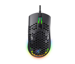 MS1036 Gaming-Maus 7200-DPI-Präzisions-Lichtsensor, Aufsicht | HAVIT