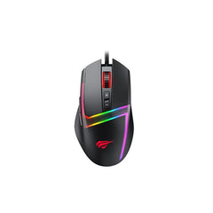 MS953 ratón gaming sensor óptico de precisión 10000DPI vista superior | HAVIT