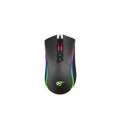 MS1001S ratón gaming sensor óptico de precisión 4800DPI vista superior | HAVIT