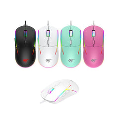 MS961 ratón gaming sensor óptico de precisión 12000DPI vista superior | HAVIT