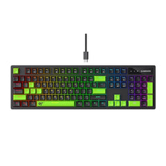 KB893L gaming keyboard KB893L full TKL layout top-down view | HAVIT