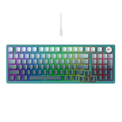 Teclado mecánico KB899L diseño TKL completo vista superior | HAVIT