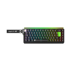 Механическая клавиатура KB921L PRO полная TKL-раскладка вид сверху | HAVIT