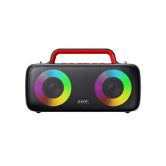 Altavoz inalámbrico SK859BT 4400mAh con radiador pasivo 360° vista frontal | HAVIT