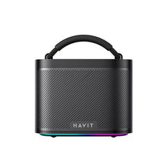 SK934BT altavoz resistente al agua 2000mAh radiador pasivo de 360° vista frontal | HAVIT