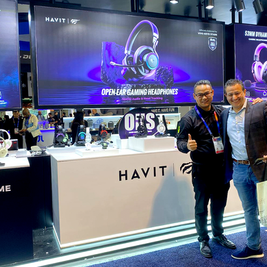 HAVIT’s 1st Day at CES 2025: Cutting-Edge Products Make a Splash