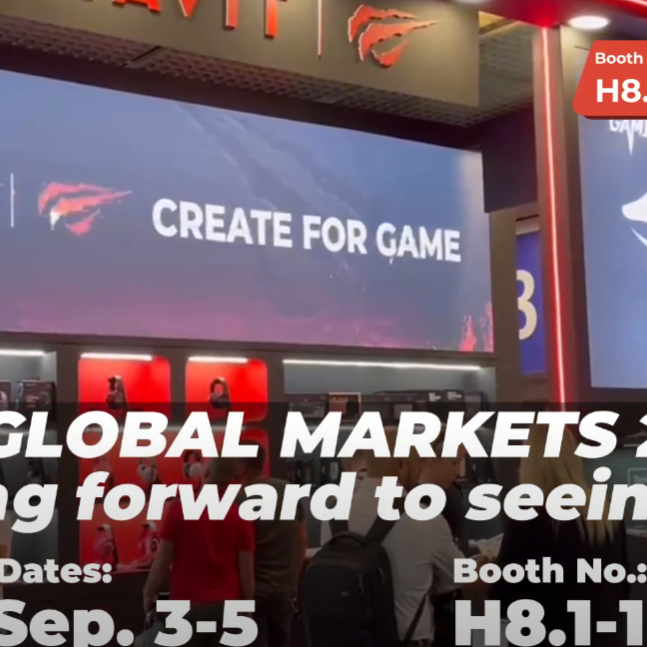 Welcome to HAVIT booth H8.1-168 at IFA Global Markets 2023