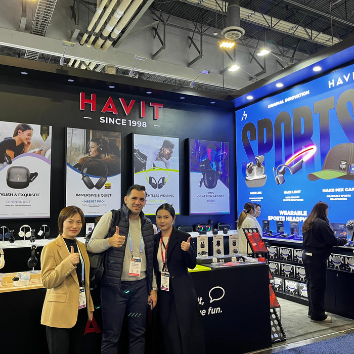 HAVIT Shines at CES 2024 - A New Journey Begins