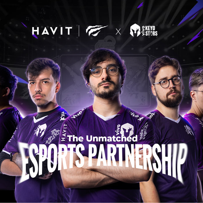 Challenge the VKS Esports Team at the HAVIT Booth in Brasil Game Show 2024