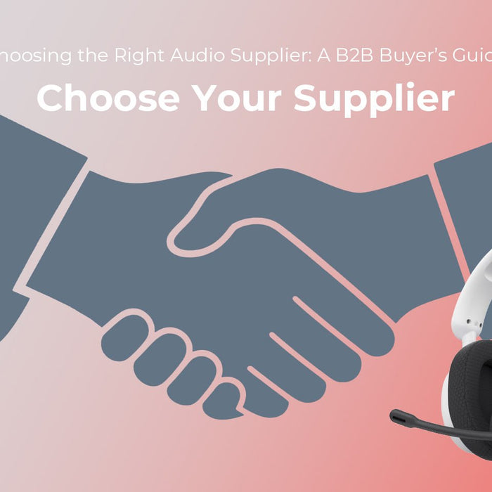 Choosing the Right Audio Supplier: A B2B Buyer’s Guide
