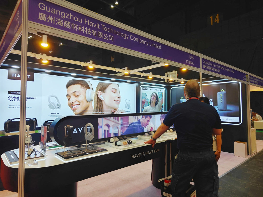 HAVIT Booth is buzzing with Energy at the 2026 Global Sources Mobile Electronics Show