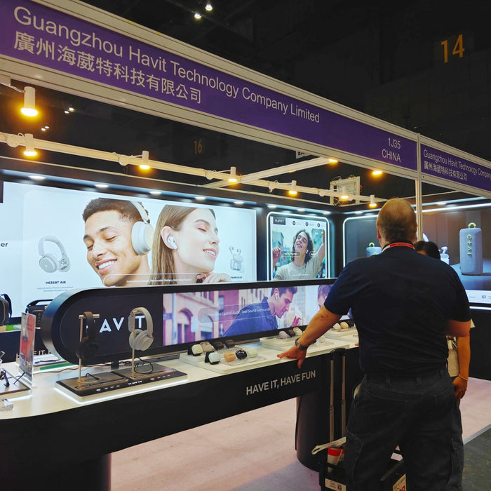 HAVIT Booth is buzzing with Energy at the 2026 Global Sources Mobile Electronics Show