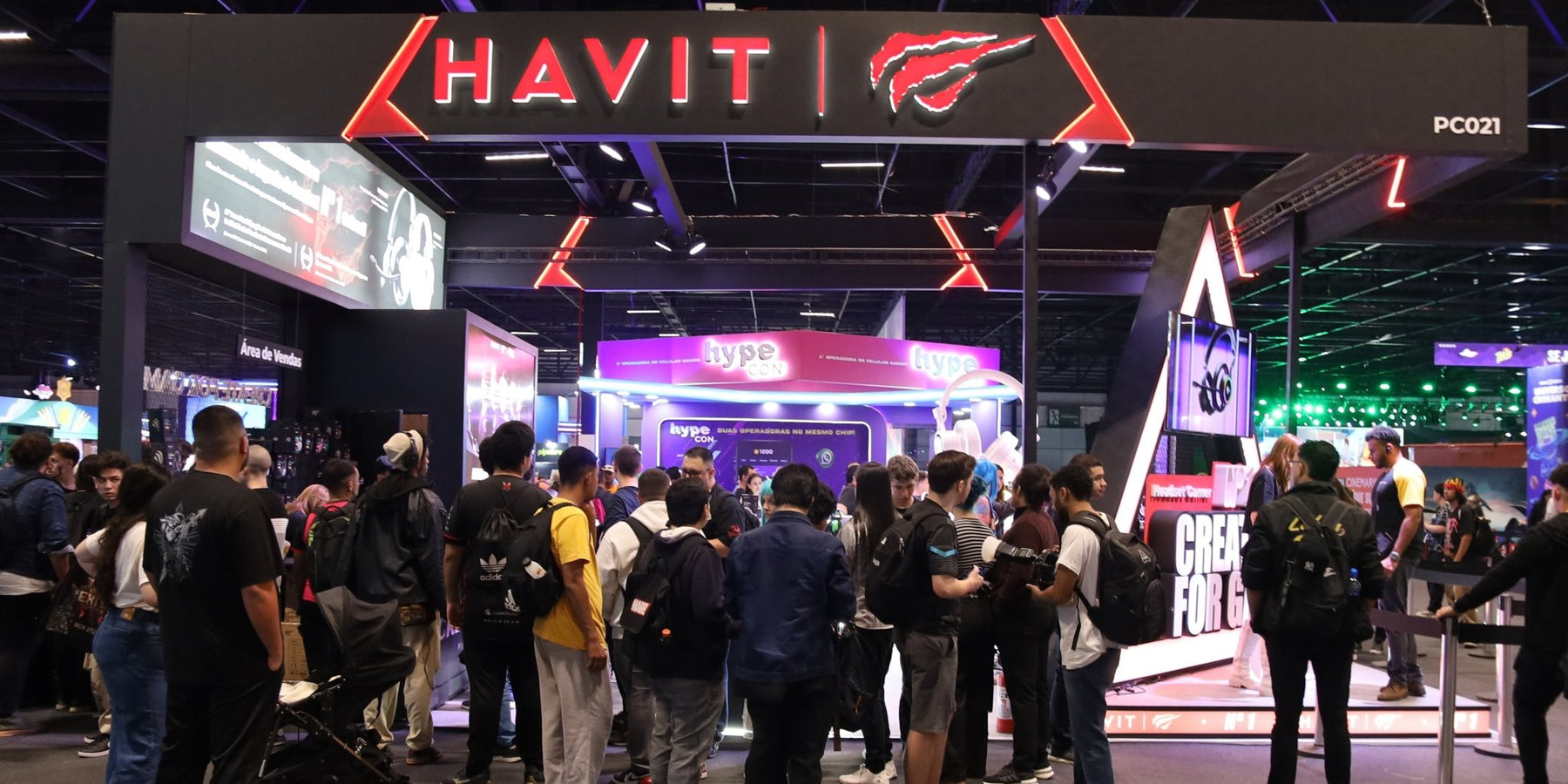 HAVIT Ignites the Stage at Brazil Game Show 2025