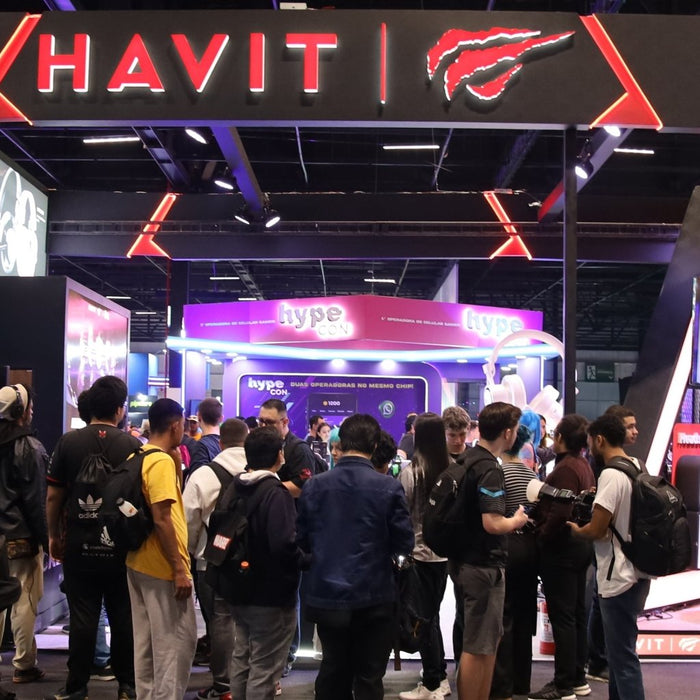 HAVIT Ignites the Stage at Brazil Game Show 2025