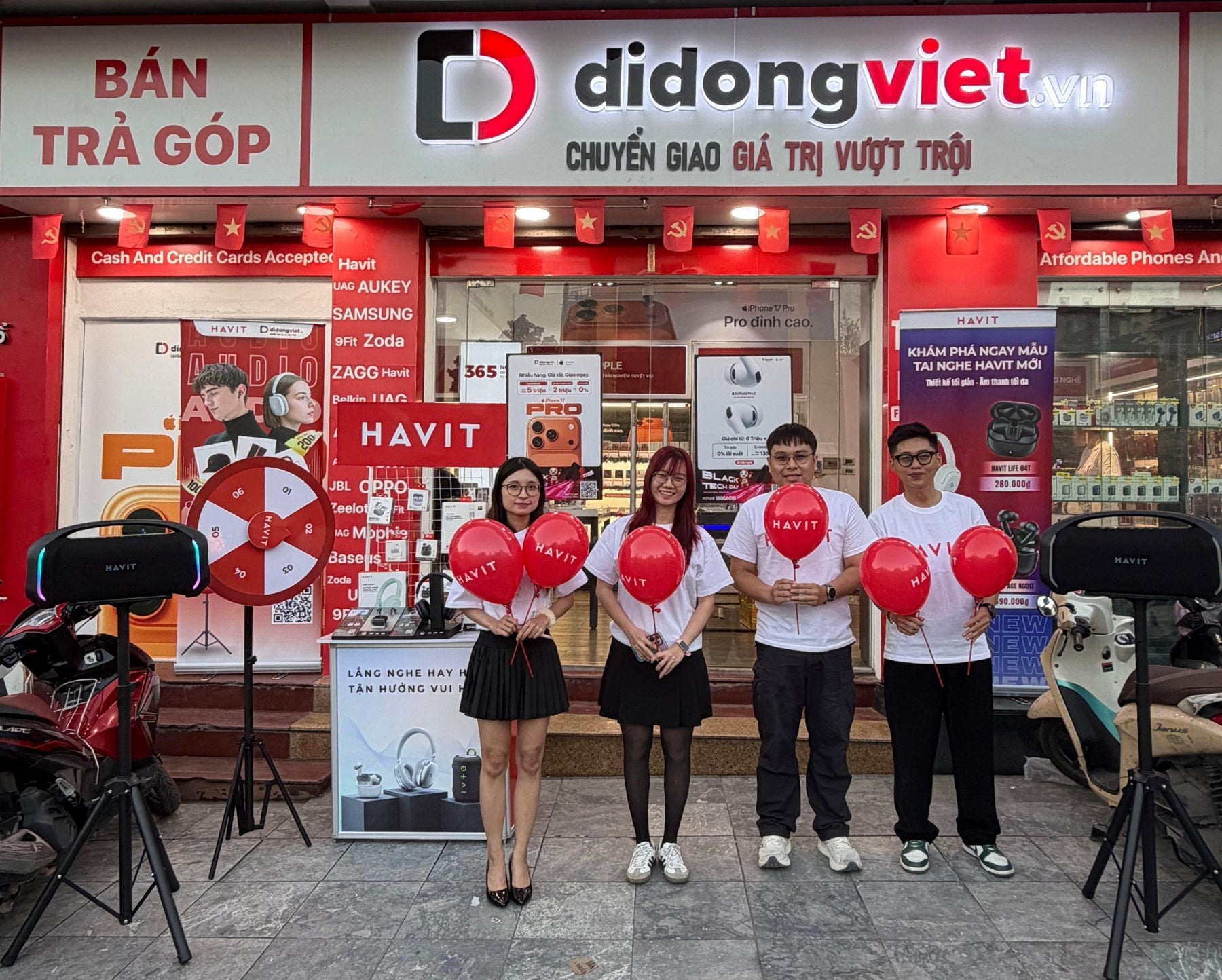 HAVIT Kicks Off Experiential Roadshow in Vietnam with Di Động Việt and Hoàng Hà Mobile