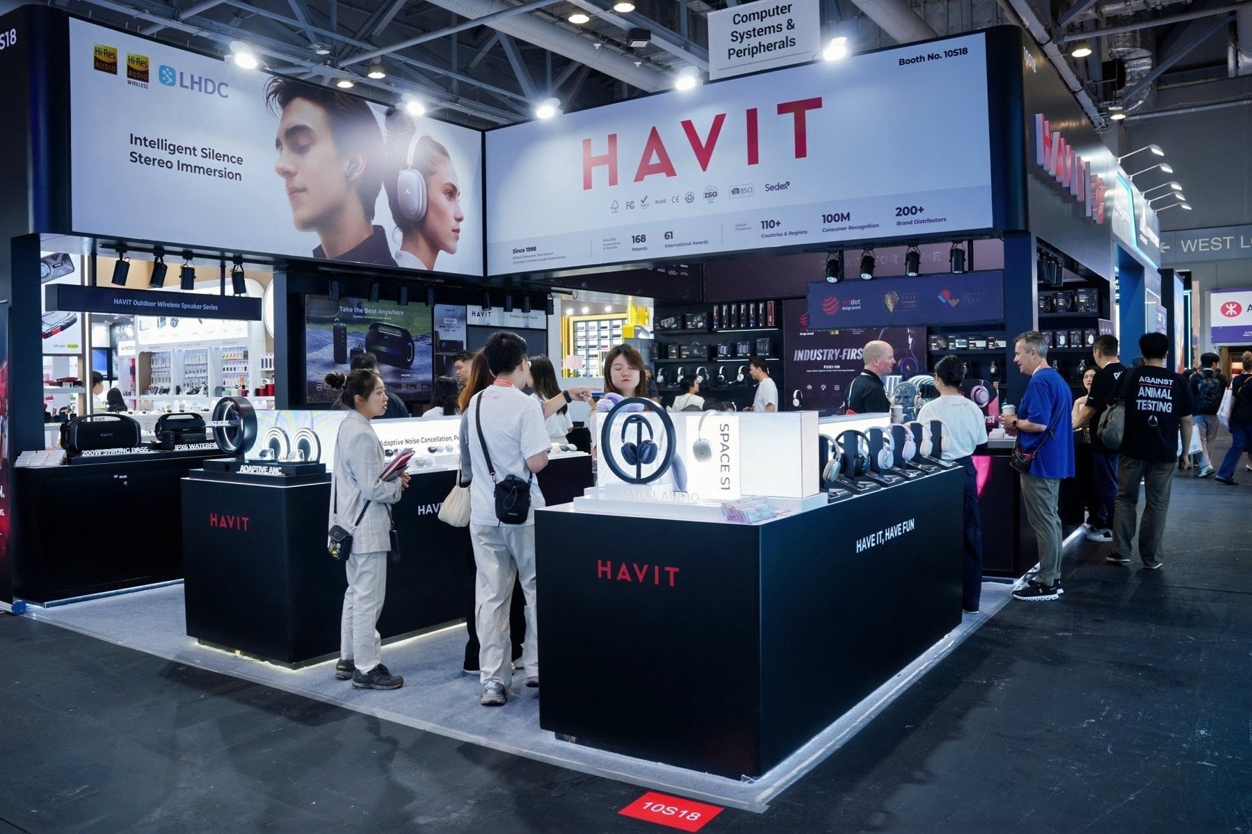 HAVIT, Global Sources Tüketici Elektroniği Fuarı'nın 1. Gününde Parladı