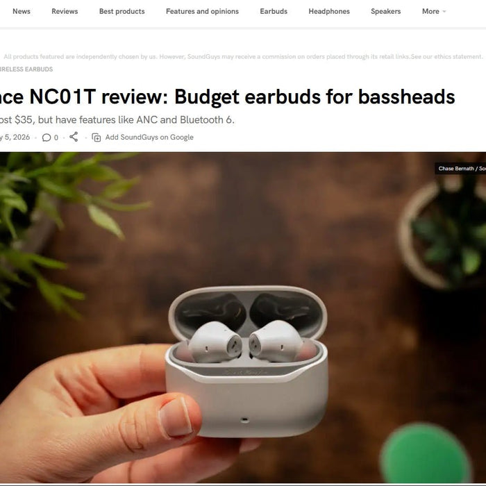 HAVIT SPACE NC01T Featured by SoundGuys — Professional Recognition from a Leading Audio Media