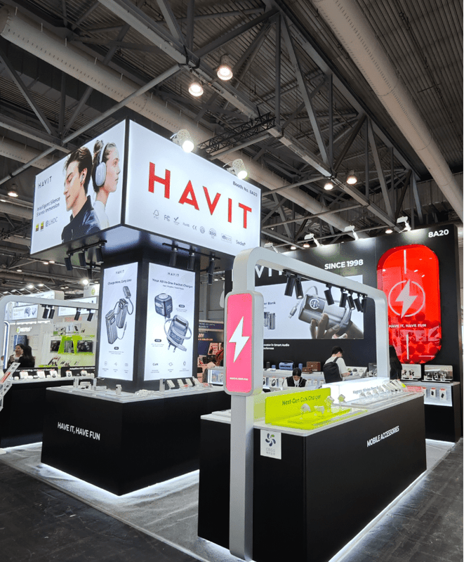 HAVIT stellt Next-Gen Mobile Power Solutions auf der Global Sources 2025 vor