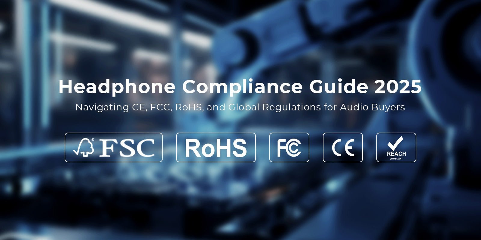 Руководство по соответствию для наушников 2025: ориентирование в требованиях CE, FCC, RoHS и глобальных регламентах для покупателей аудиотехники