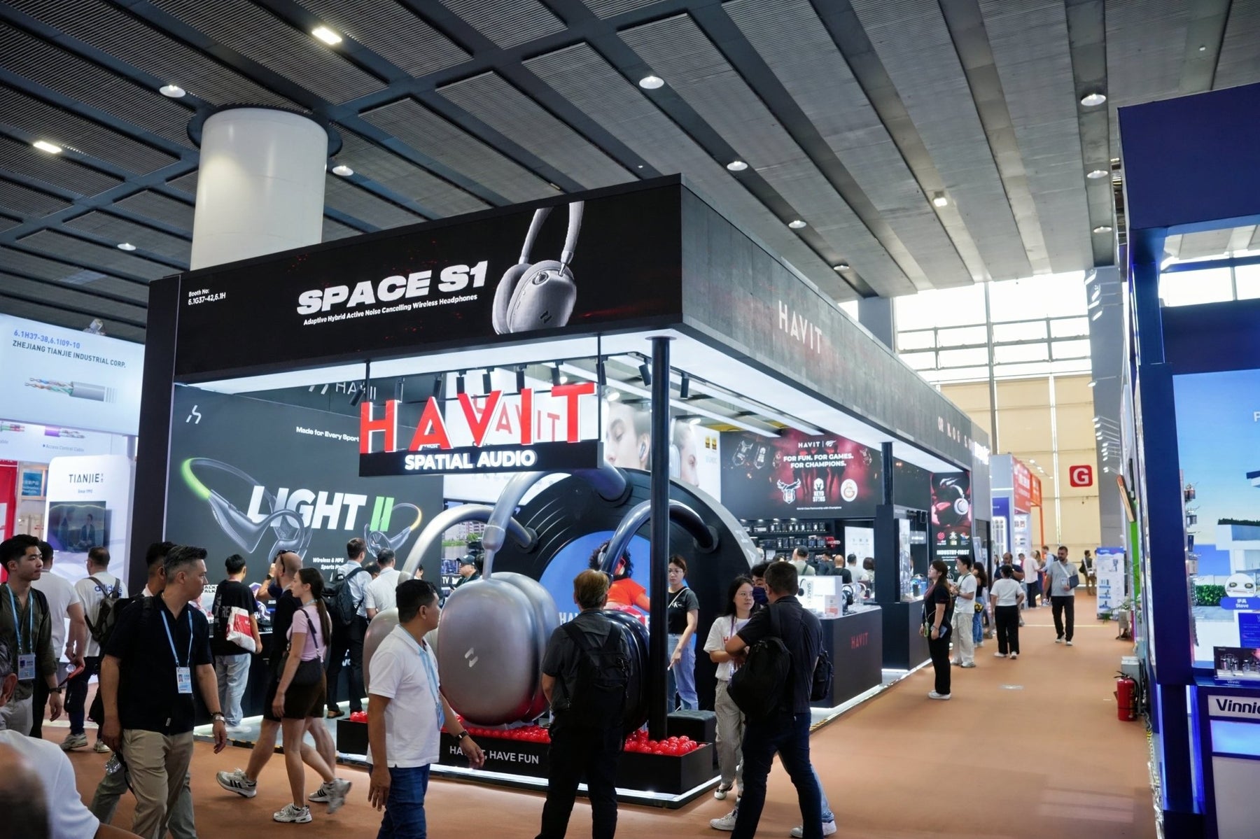 Die 138. Canton-Messe: HAVIT zieht mit immersivem Design und innovativem Sound die Aufmerksamkeit auf sich