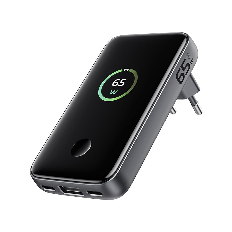 HAVIT 65W GaN Travel Charger with Smart Charging Status Display UC257