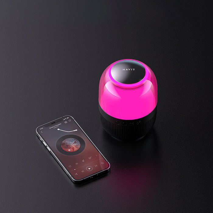 SK889BT Multi-color Ambient Light Bluetooth Speaker 889