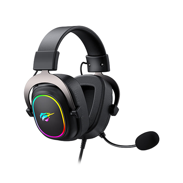GAMENOTE H2002P Gaming Headphone with Mic and Magnetic Speaker