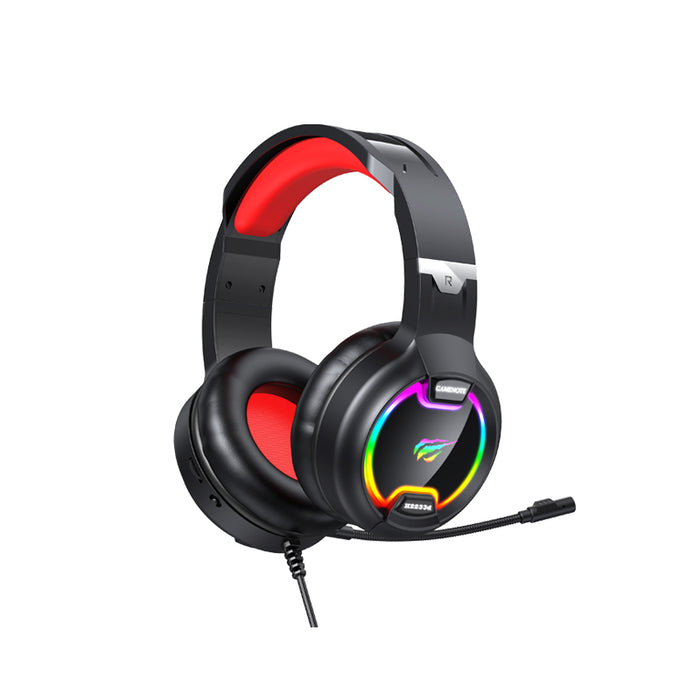 GAMENOTE H2233d Wireless Gaming Headset with Mic RGB and Light