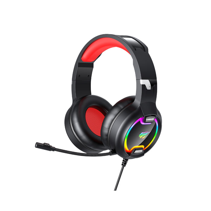 GAMENOTE H2233d Wireless Gaming Headset with Mic RGB and Light