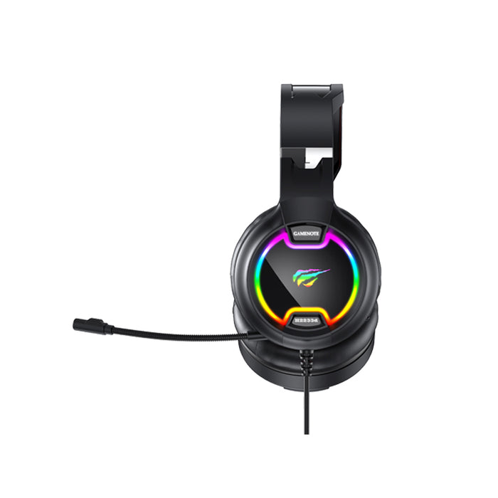 GAMENOTE H2233d Wireless Gaming Headset with Mic RGB and Light