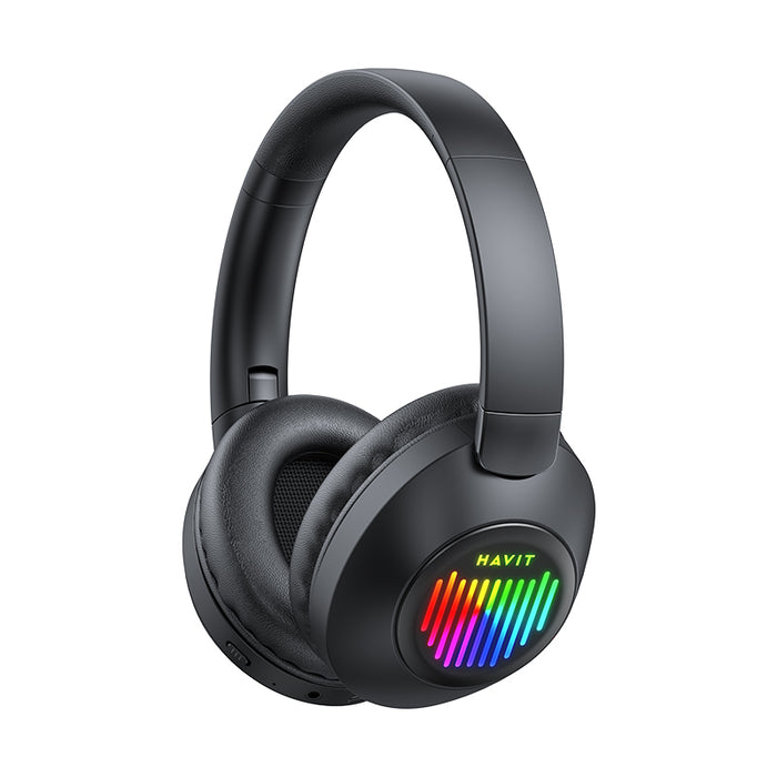 H663BT Wireless Bluetooth Headphones with RGB Light