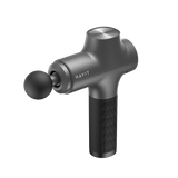 HAVIT Massage Gun MG1503 in black and gray with ergonomic handle and round massage head