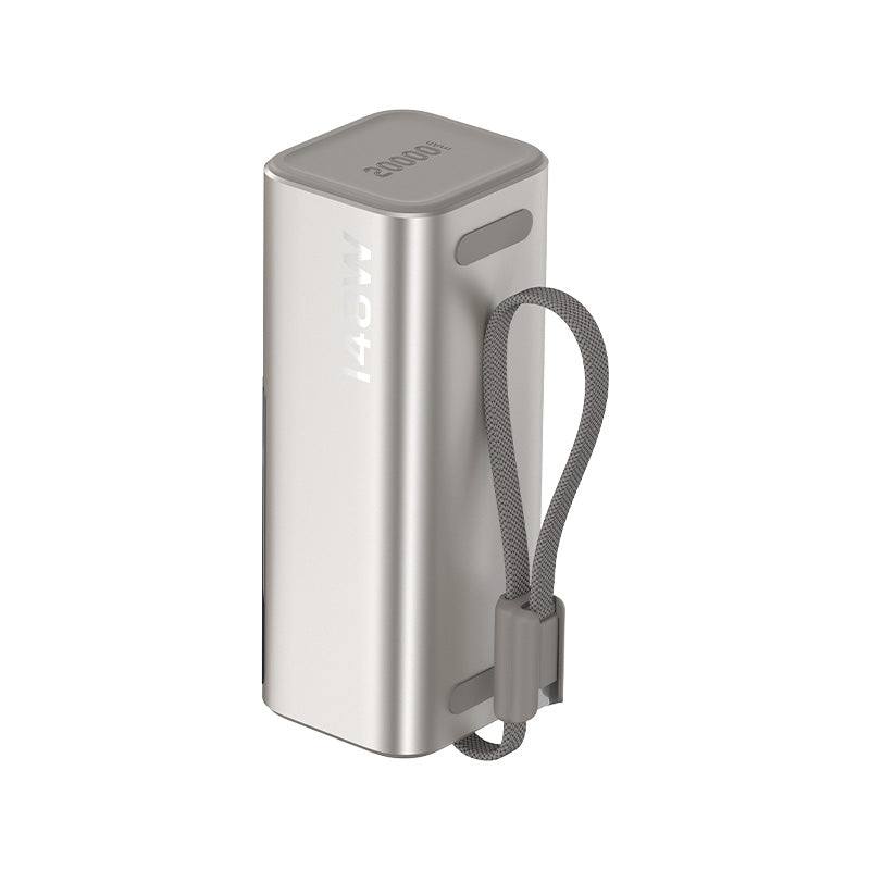 HAVIT 148W High-Power Power Bank with Display & USB-C Lanyard Cable PB38