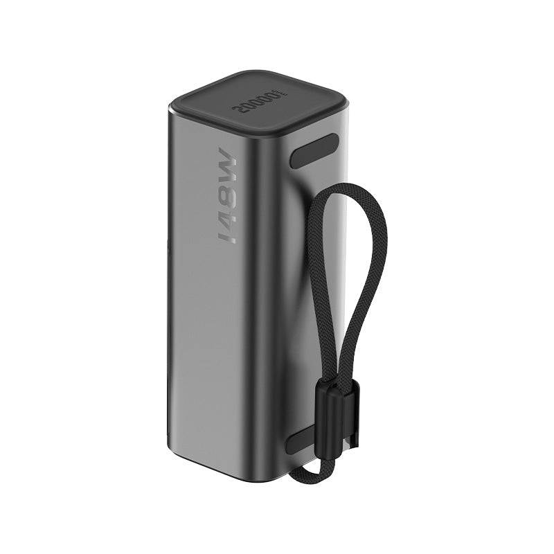 HAVIT 148W High-Power Power Bank with Display & USB-C Lanyard Cable PB38