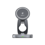 HAVIT 3-in-1 Foldable Wireless Charging Station with Rotating Base W3111