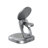HAVIT 3-in-1 Foldable Wireless Charging Station with Rotating Base W3111