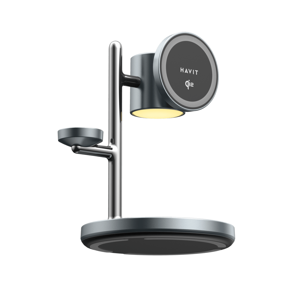 HAVIT 3-in-1 Wireless Charger with Qi2 and Light W3113