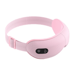 HAVIT Eye Massager EM1601 pink portable eye care device with adjustable strap and control panel