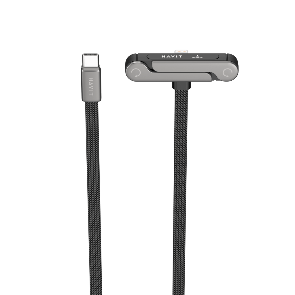 HAVIT Foldable Phone Holder Charging Cable CB6386/CB6387/CB6388