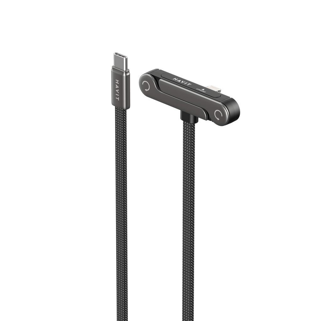 HAVIT Foldable Phone Holder Charging Cable CB6386/CB6387/CB6388