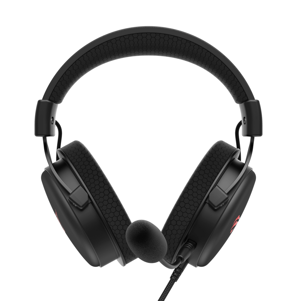 HAVIT Gaming Headphone with Fabric Earmuff H2015d Black