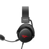 HAVIT Gaming Headphone with Fabric Earmuff H2015d Black