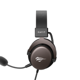 HAVIT Gaming Headphone with Fabric Earmuff H2015d Black+Orche