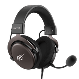 HAVIT Gaming Headphone with Fabric Earmuff H2015d Black+Orche