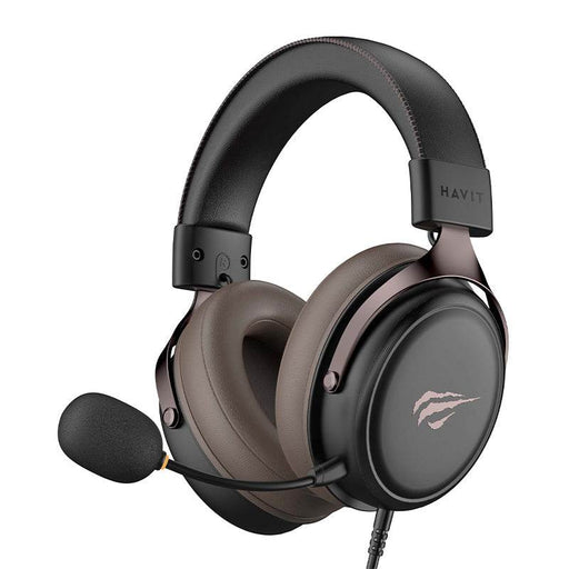 H2015Y 3.5mm Gaming Headphones with microphone and cushioned ear pads
