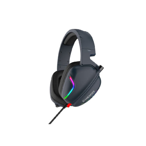 HAVIT GAMENOTE H2019u Gaming Headphones 2019 with LED lights and padded ear cups.