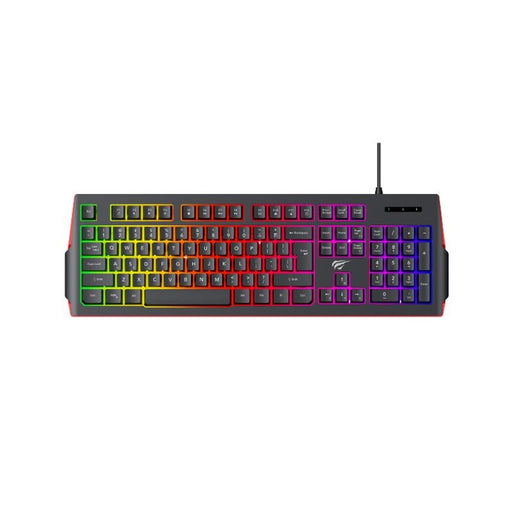 HAVIT GAMENOTE KB864L Gaming Keyboard with RGB lighting.