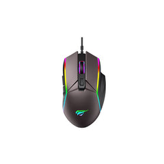 MS1028 ratón gaming sensor óptico de precisión 7200DPI vista superior | HAVIT
