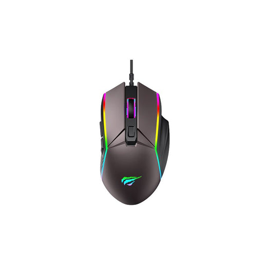GAMENOTE MS1028 Gaming Mouse 1028 with RGB lighting design.