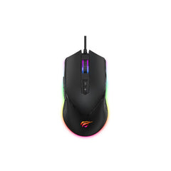 MS814 mouse gaming sensor óptico de precisión 7000DPI vista superior | HAVIT